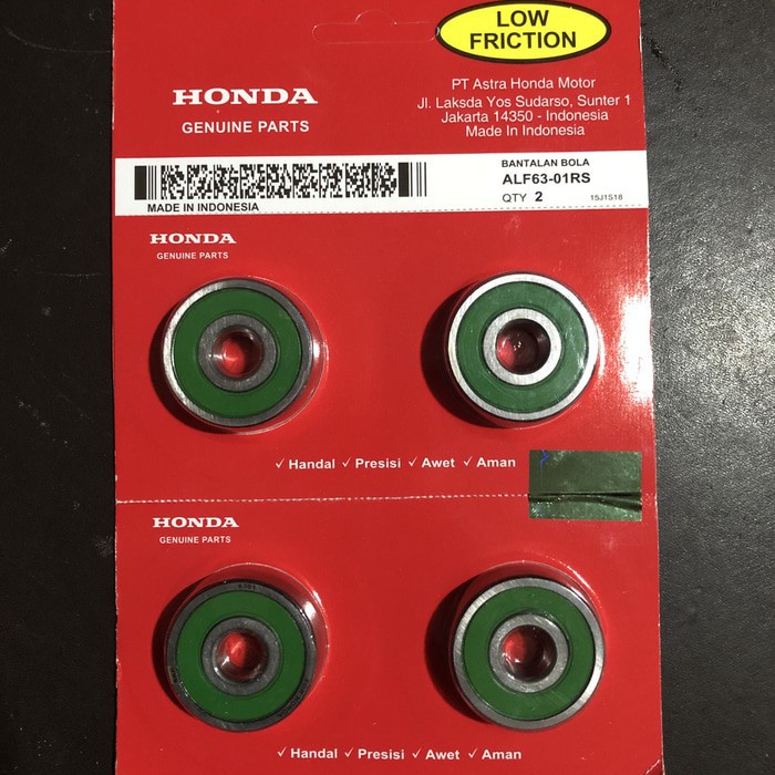 Bearing depan motor honda 6301