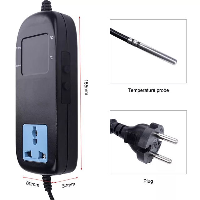 MH-2000 Thermostat Digital Temperature Controller Termostat LED Display