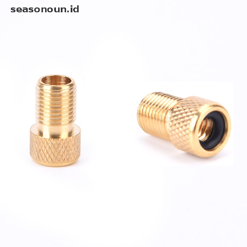 (seasonoun) 4pcs Adapter Nozzle Jarum Untuk Pompa Ban Sepeda / Bola Sepak