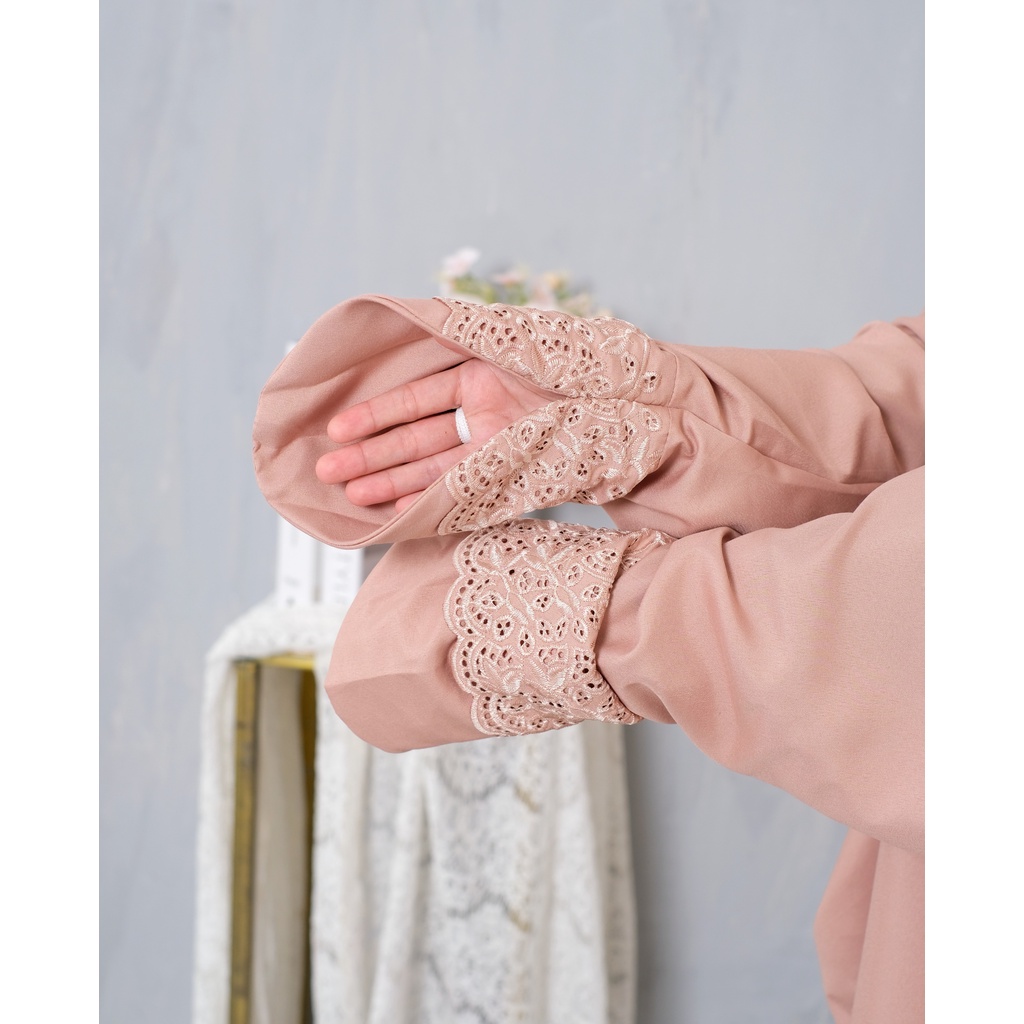 SYADZILAH - Mukena Terusan Dewasa Khadijah Katun Premium