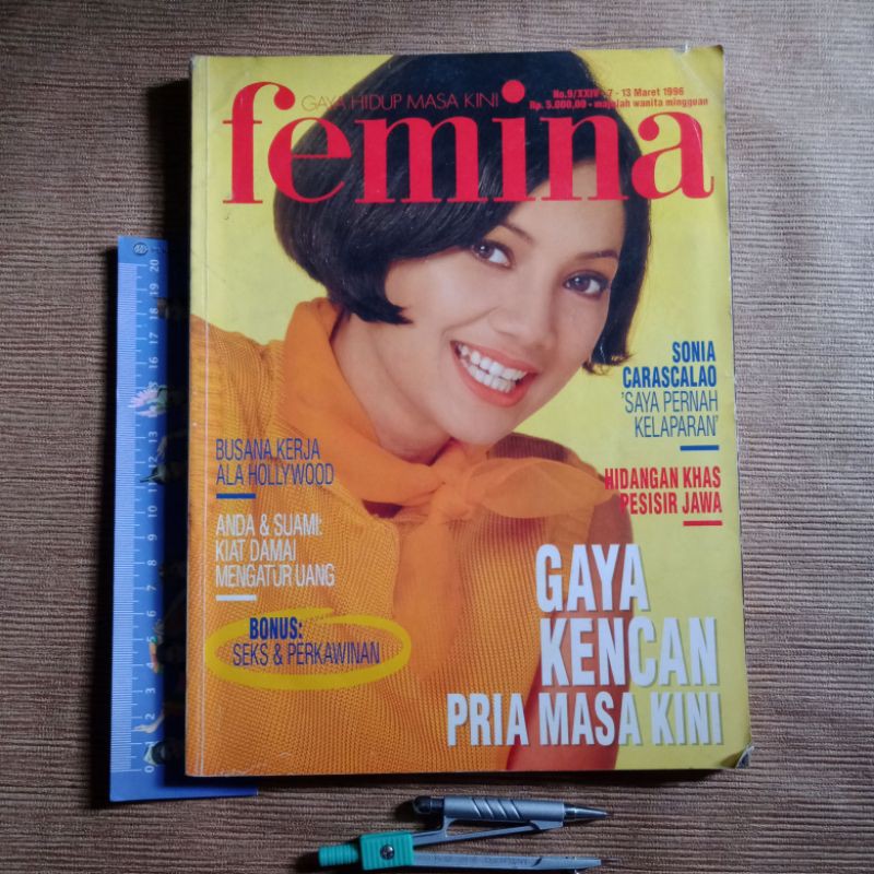 Jual Majalah Wanita Femina Edisi Gaya Kencan Pria Masa Kini Shopee Indonesia 3612