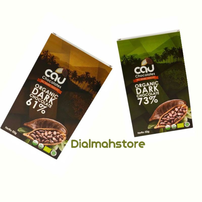 

Coklat Organik Cau Chocolate 50gr