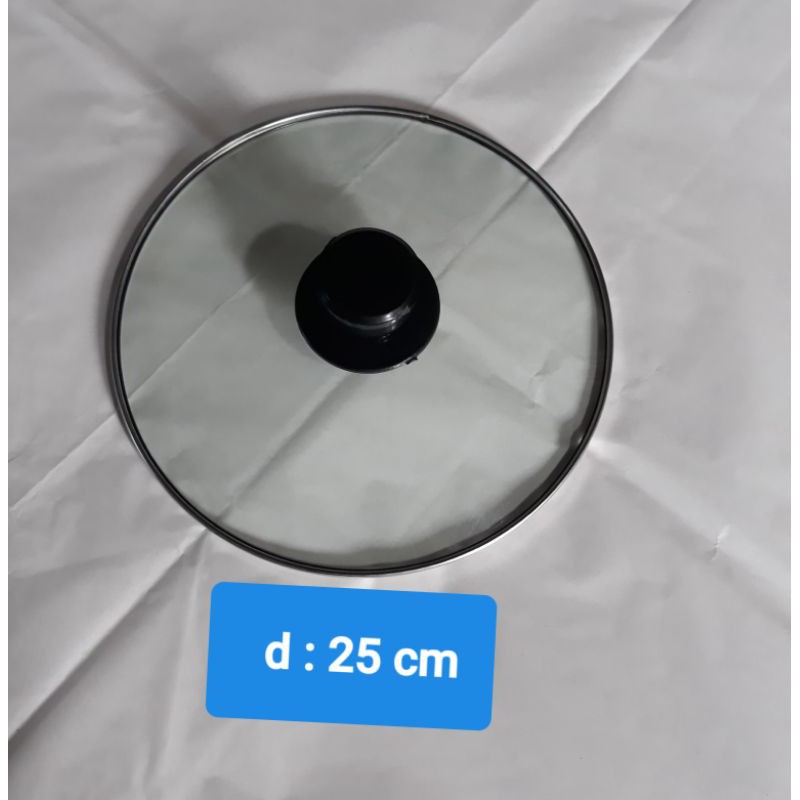 tutup panci kaca 26 cm