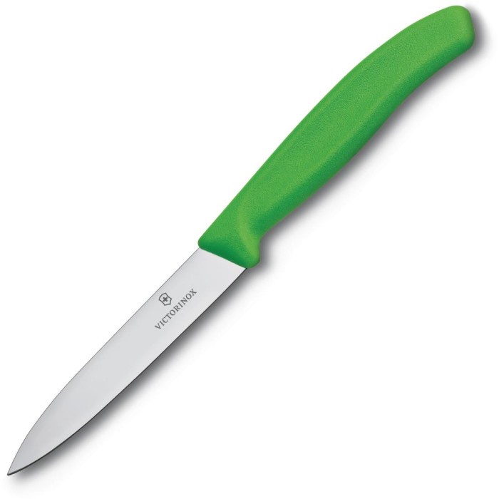 PISAU SET Pisau Dapur VICTORINOX 10CM Paring Knife Original - Hijau (H2L9) Pisau dapur set Pisau lip