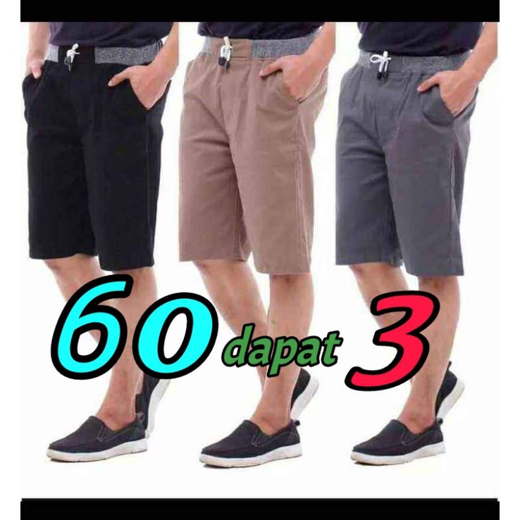 [bisa COD] CELANA 60 ribu dapat 3 biji, WARNA ACAK