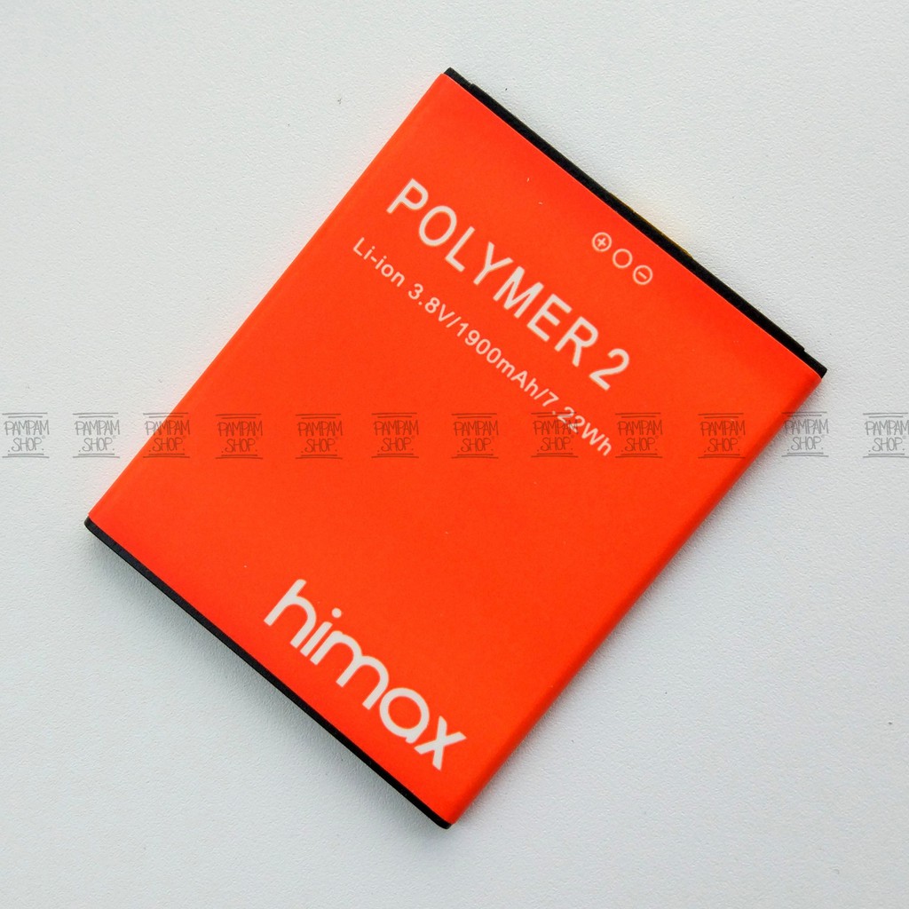 Baterai Himax Polymer 2 Original Double Power Batre Batrai Battery HP Polimer HP