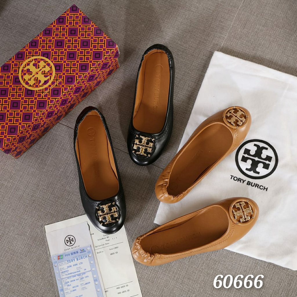 Flat Shoes TB Classic logo| Kode 60666 MURAH