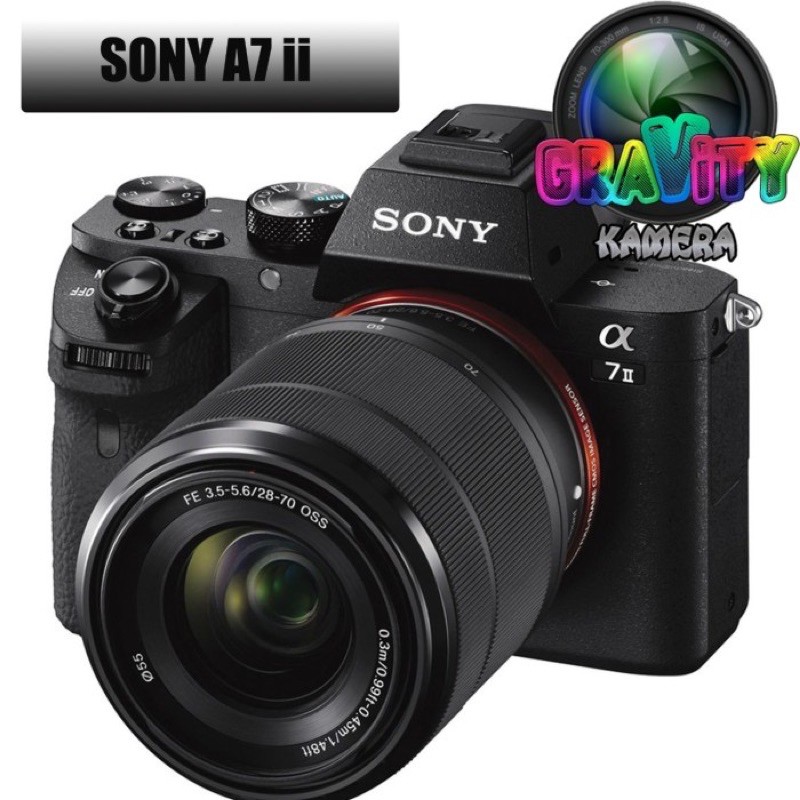 Sony a7 mark ii kit 28-70mm