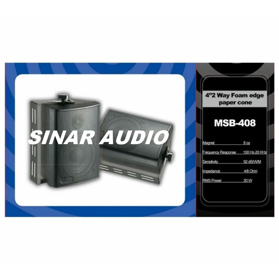 Speaker Pasif Fahrenheit MSB - 408