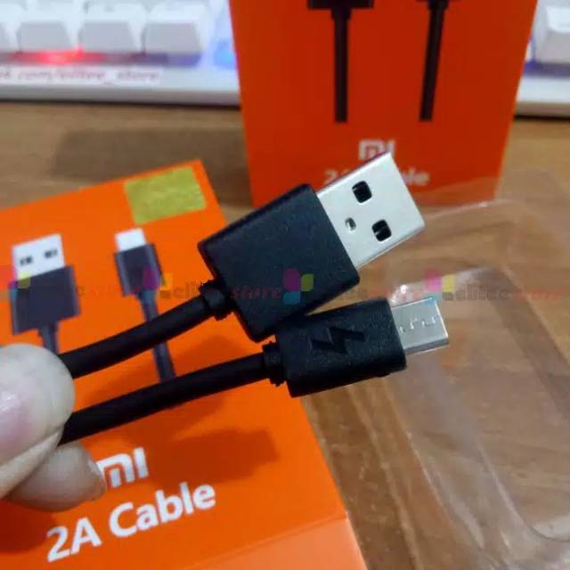 KABEL DATA XIAOMI FAST CHARGING ORIGINAL 100% MICRO USB