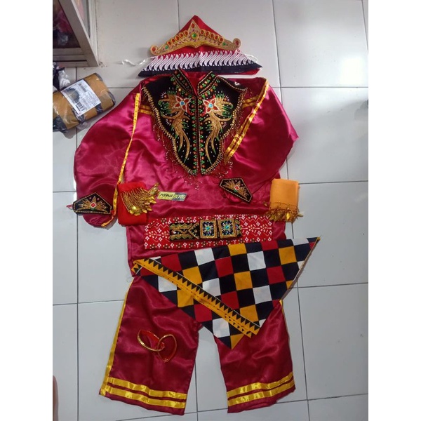 setelan baju jaranan/baju caplokan/jaranan kepang/srenggi