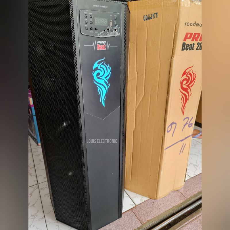 Roadmaster PRO Beat 208 Speaker Aktif 8" x 4 Woofee Sound System