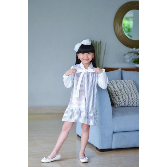 MOMOGI- RESTOCK BEST SELLER TUNIK HANNA / TUNIK ANAK PEREMPUAN KOREAN STYLE / WUDHU FRIENDLY / Usia 4th - 10th