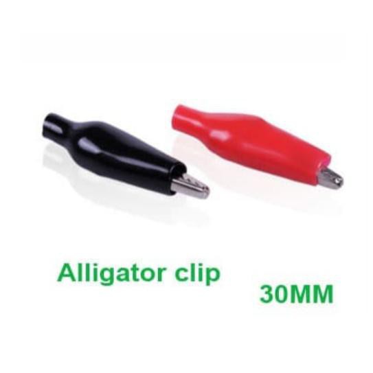 Jual Sepasang Jepit Buaya Kecil Cm Alligator Clips Klip Aki Ac