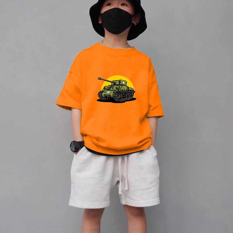 Kaos anak Tank kaos anak keren terbaru usia 1-8th