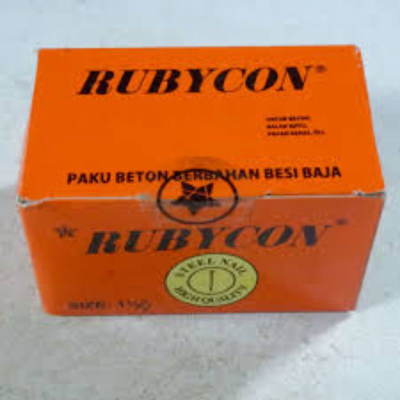 [COD] PROMO!!! RUBYCON Paku Beton Kuning High Quality| Paku Beton 2 Inch| Paku BetonTembok