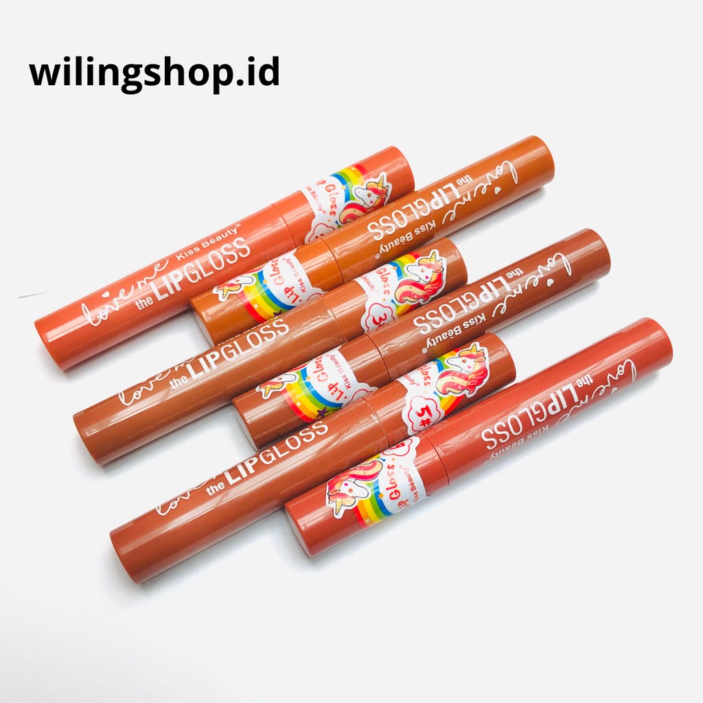 Kiss Beauty Love Me Unicorn Matte Lipgloss