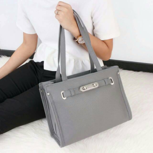 Coach Swagger Small Tote Bag 6504#Fk