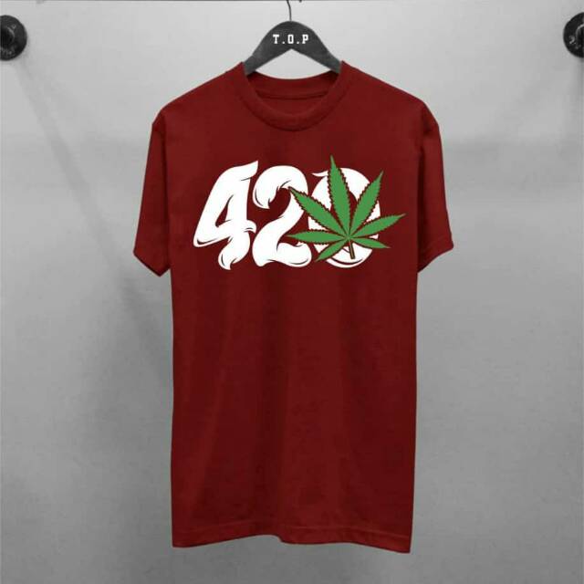 Kaos Distro Termurah 420 ganja