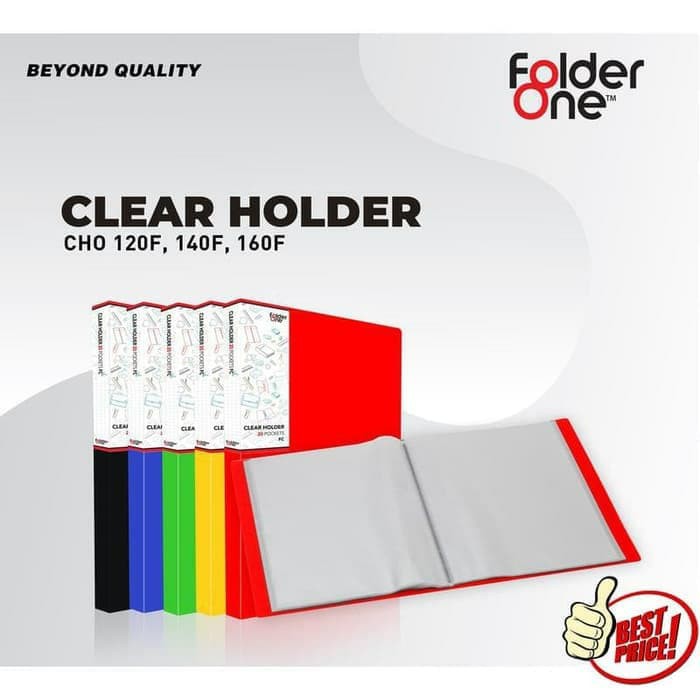 

Clear Holder Folio 60 Pocket Varian Warna