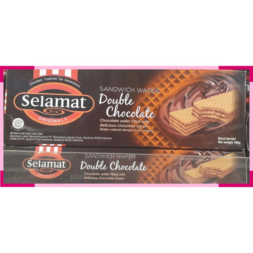 

Selamat double chocolate 198 gram