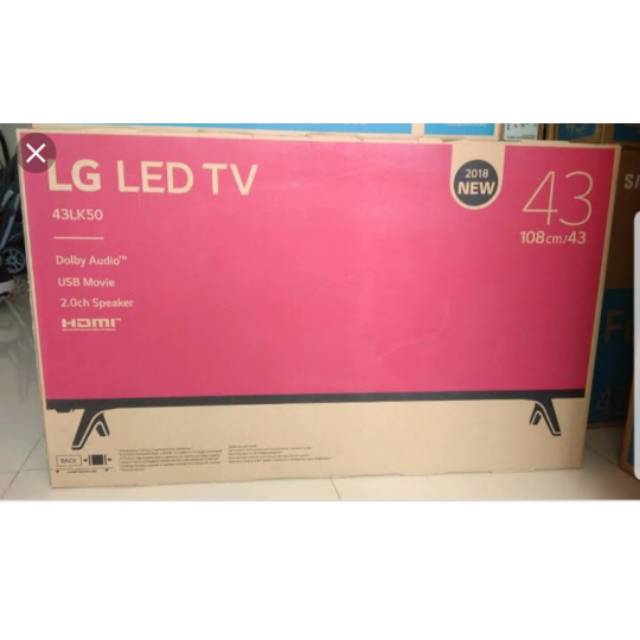 LG TV 43 inch 43LK50