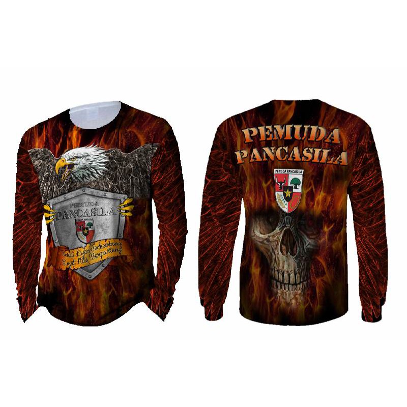 Kaos Pemuda Pancasila 3D | Kaos Loreng Pemuda Pancasila | Kaos Pria | Kaos Pemuda Pancasila Lengan P
