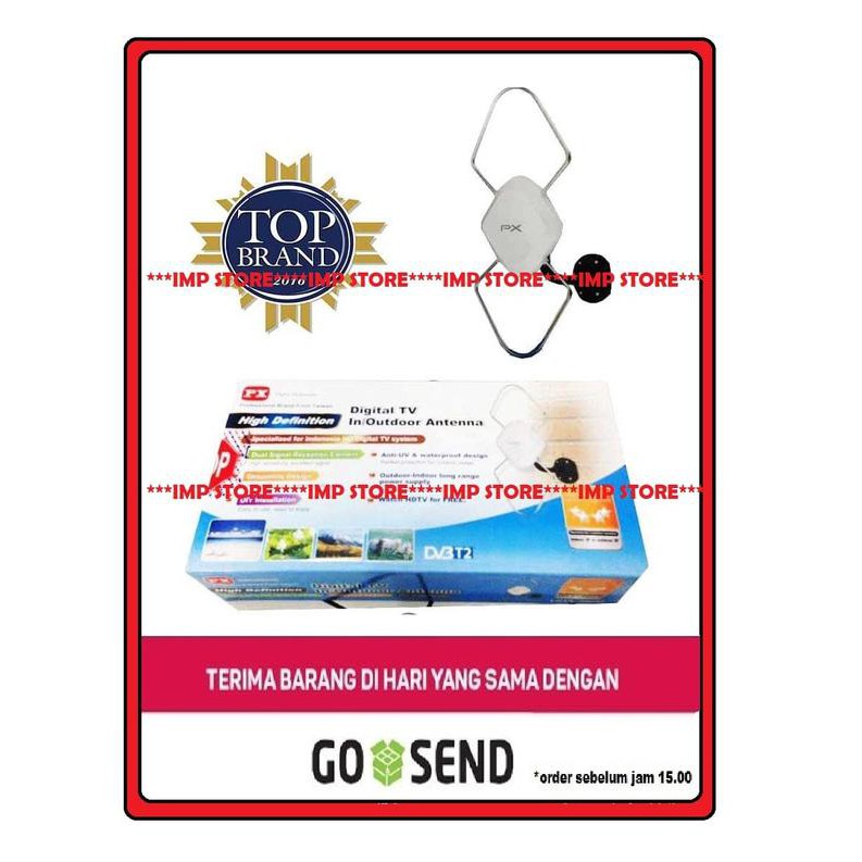 Termurah Antena Tv Digital Indoor Outdoor Px Hda-5600 Seperti  Hda 5000 Hda5000 Terlaris