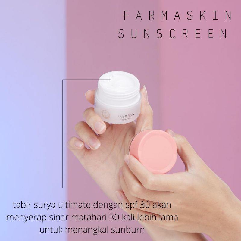 FARMASKIN BPOM SUNSCREEN /BISA COD