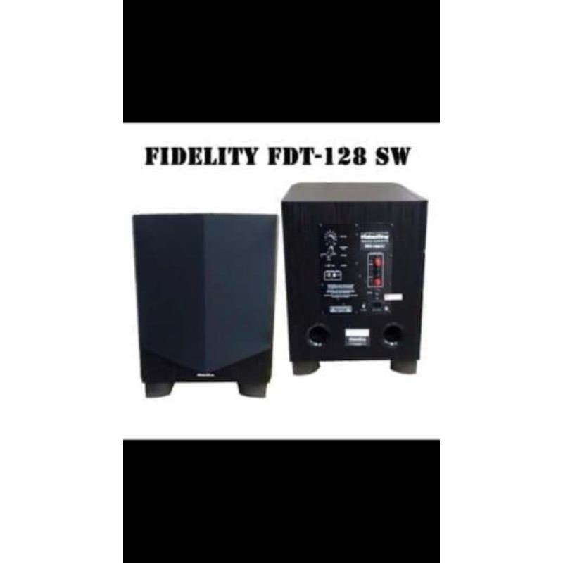 SUBWOOFER AKTIF FIDELITY FDT 128SW 12 INCH
