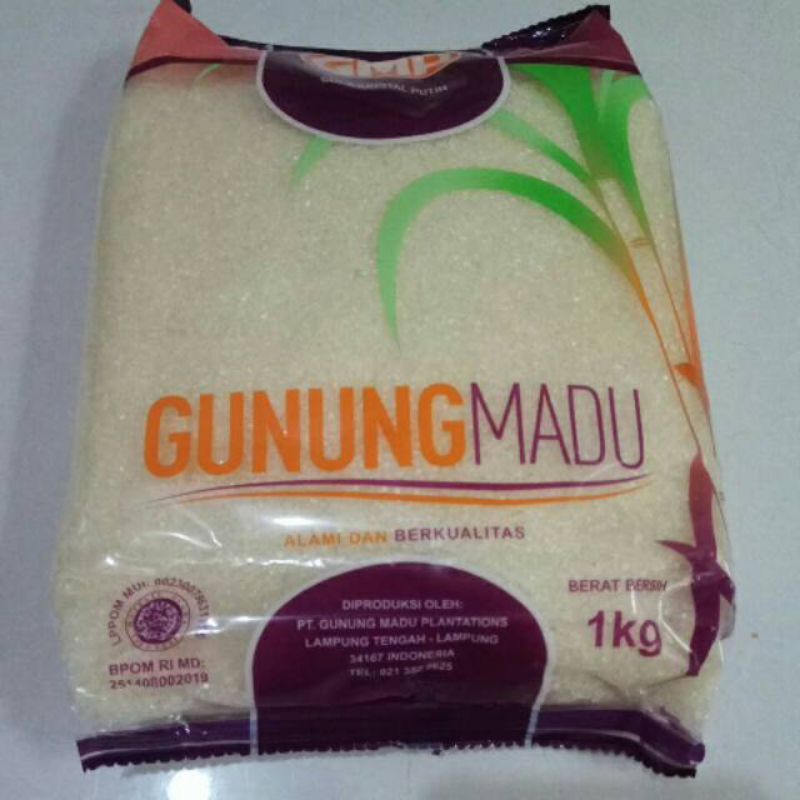 

Gula pasir madu / gula pasir GMP 1kg