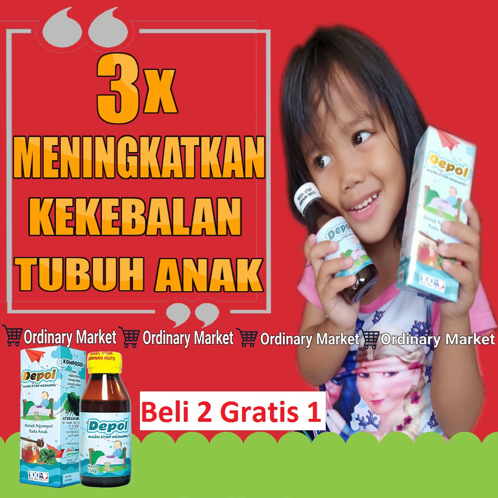 

MADU DEPOL ANTI NGOMPOL MADU DEPOL STOP NGOMPOL VITAMIN ANAK NAFSU MAKAN MADU DEPOL CLODI