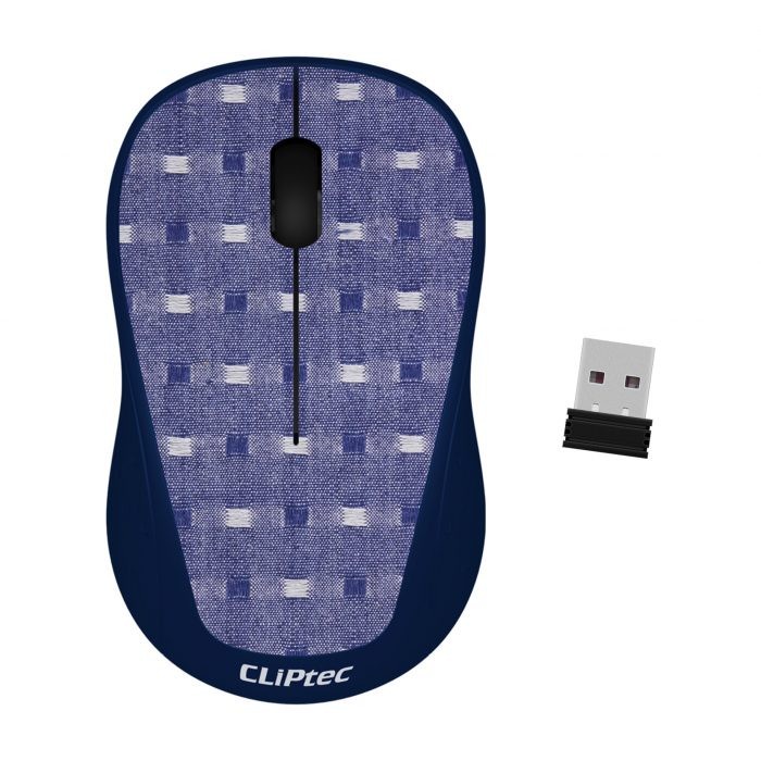 Mouse CLIPtec RZS866J Wireless Silent 2.4GHZ 1200DPI - Xilent