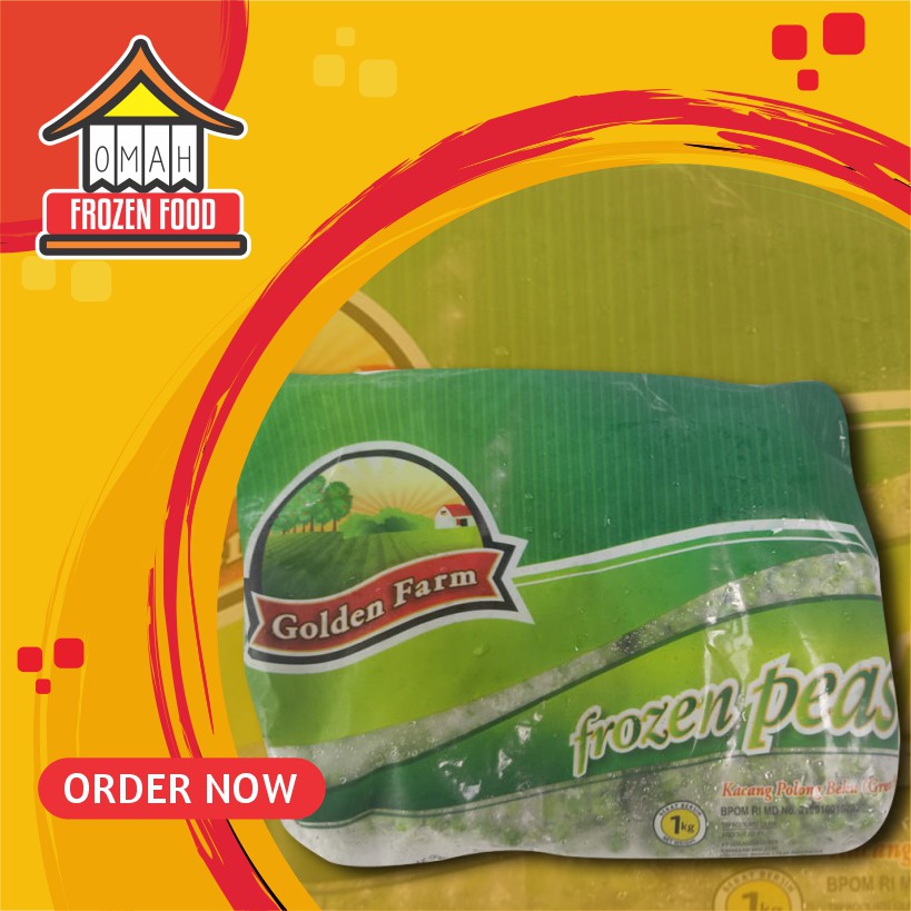 

Kacang Polong Goldenfarm 1kg