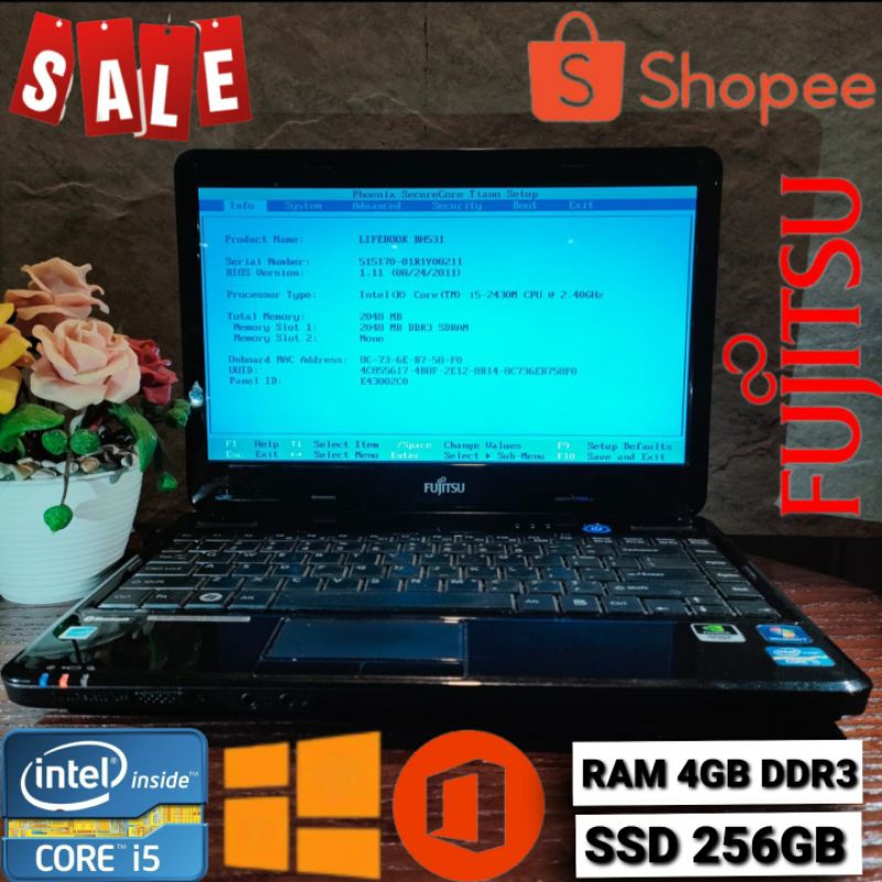 Laptop i5 ssd