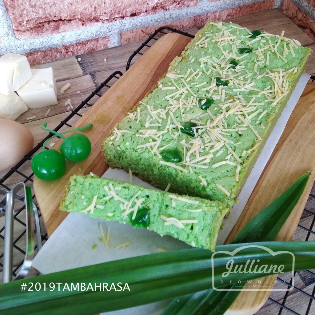

Brownies Box Panggang Rasa Pandanese 28x10cm