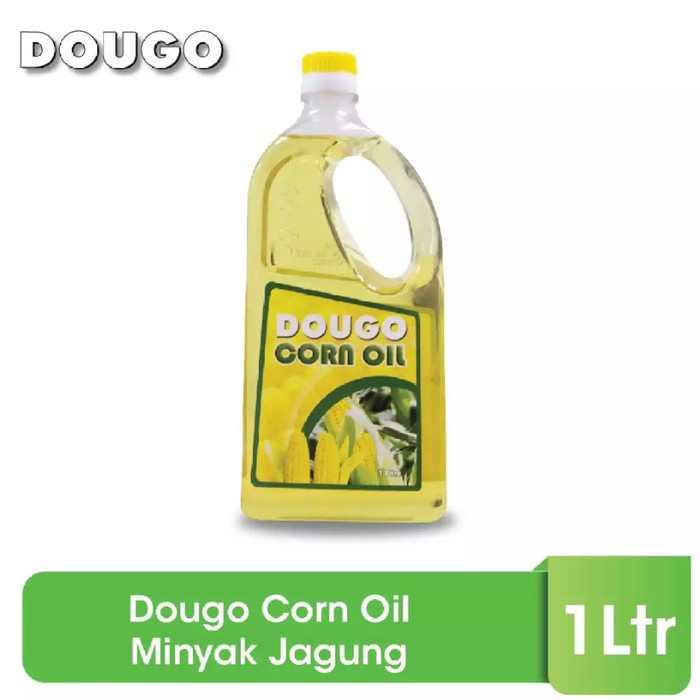 Dougo Corn Oil 1 Liter (Sertakan Packing Tambahan - Baca Deskripsi)