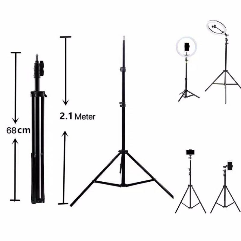 ISC Tripod Hp Stand 2,1 Meter Free Holder U