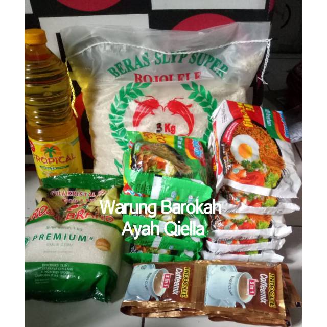 

Paket sembako lengkap