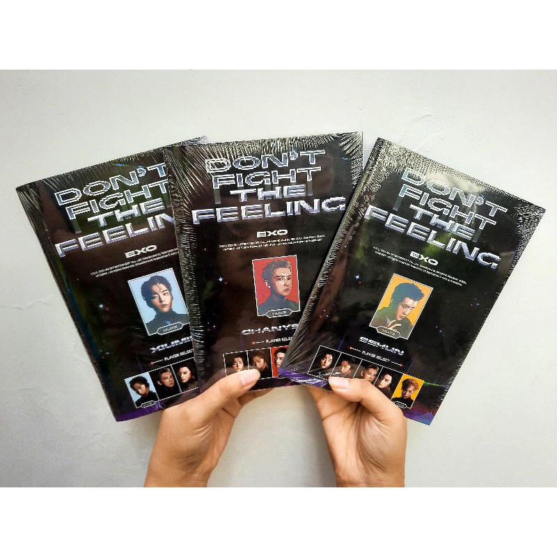 [READY STOCK] SEALED ALBUM EXO Don't Fight the Feeling (Expansion Ver)