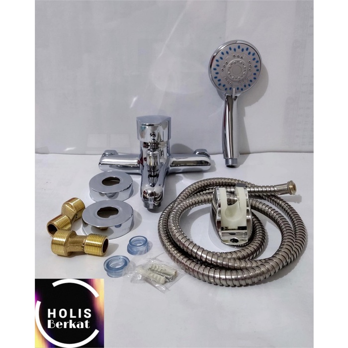 Kran Mixer / Keran Panas Dingin / Kran Bathtub / Kran Shower 1 Set