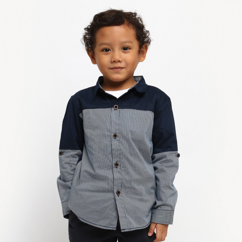 ALTON Kids Stripe Combine Panjang