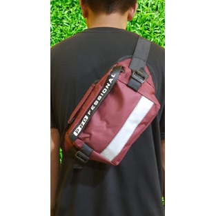 Tas Murah Pria Slempang Waistbag Cowok Cewek Bahan Bagus Kualitas Mantap