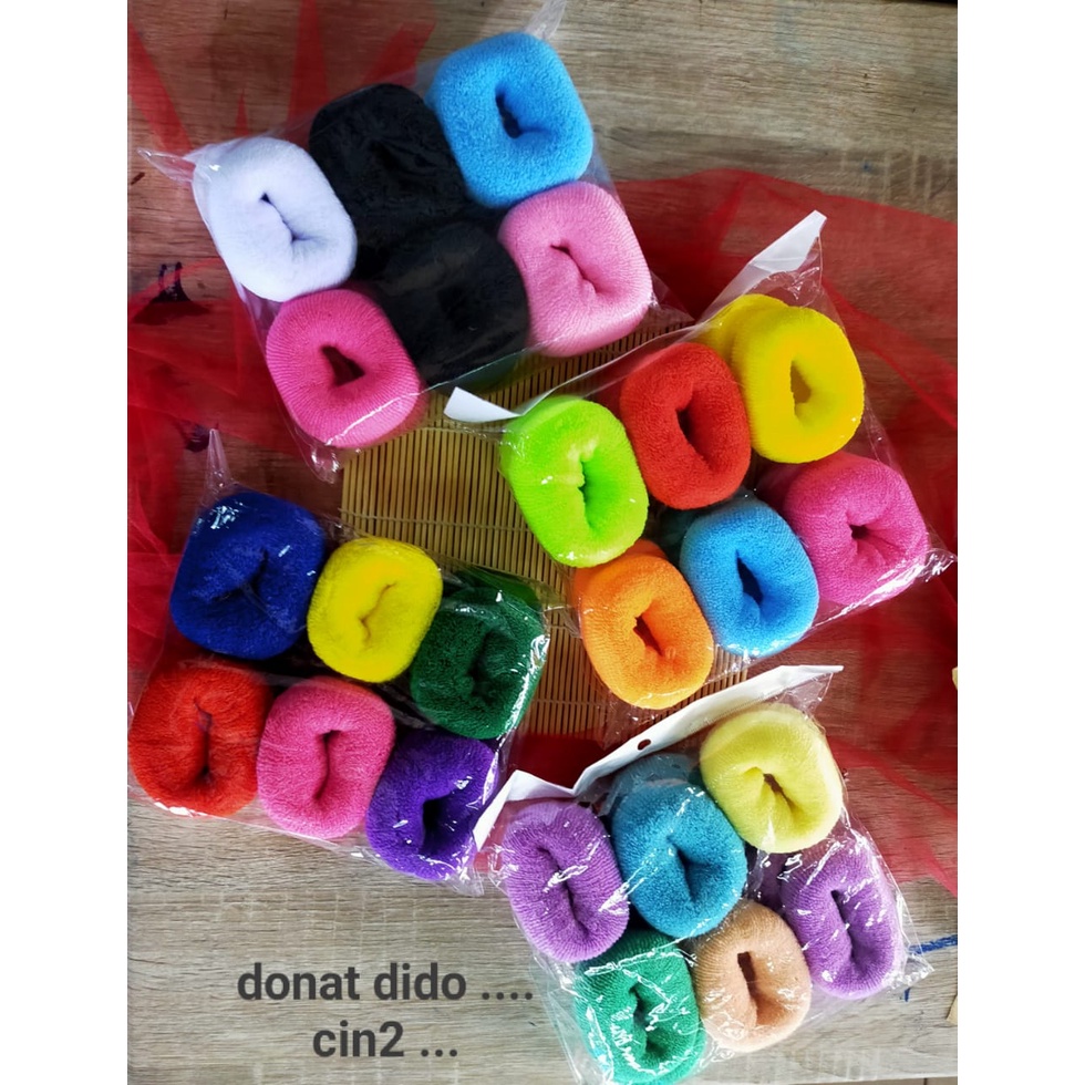 [GROSIR] / DIDO / Kuncir Rambut Donat Besar / DONAT-BESAR-DIDO