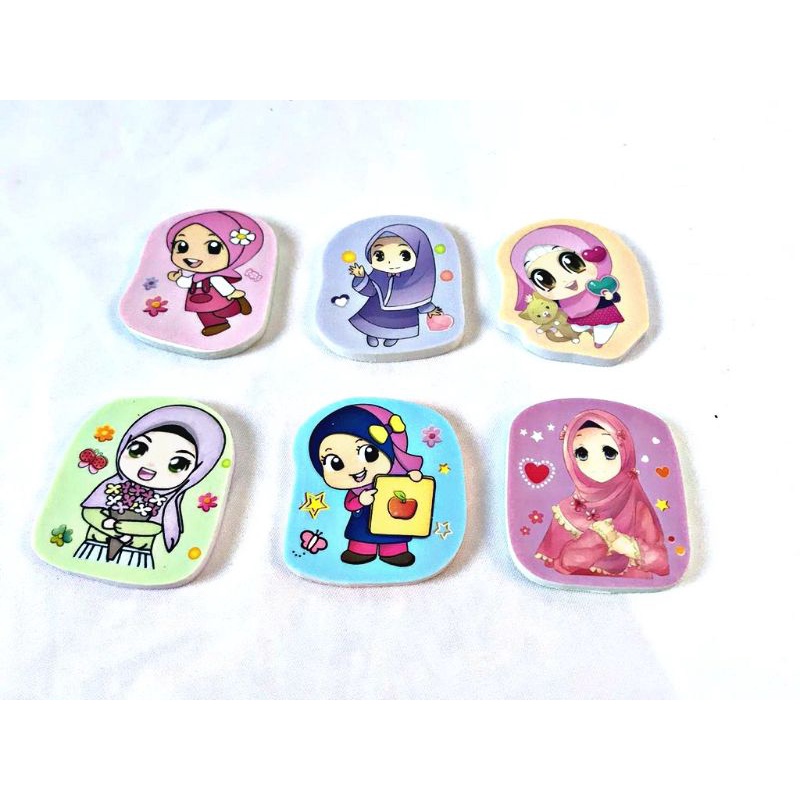 

Ready S 01 SETIP HIJAB / PENGHAPUS GAMBAR HIJAB ISI 2 PCS / VARIETY ERASER Rumah Mainan Zaza Malang