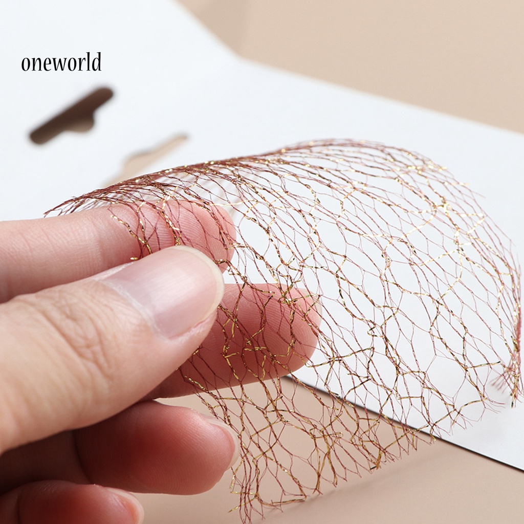 (ord) 1 Kotak Stiker Kuku 3D Bahan Mesh Untuk Nail Art