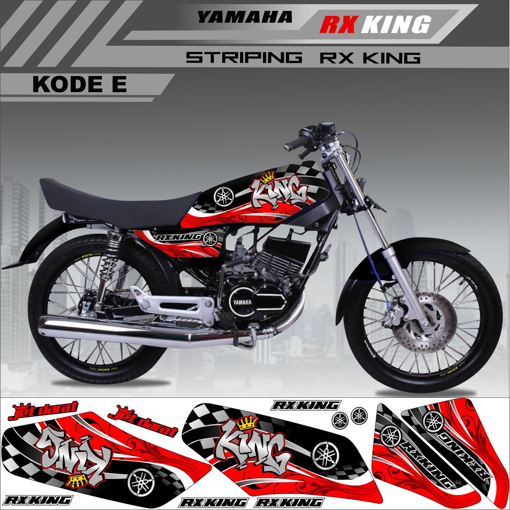 Sticker Striping Rx King Variasi Stiker Rx King Variasi Kode E