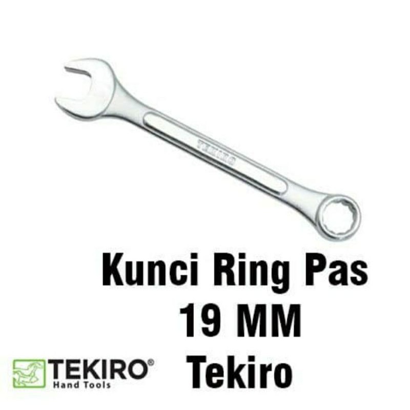 Kunci Ring Pas Tekiro 19mm