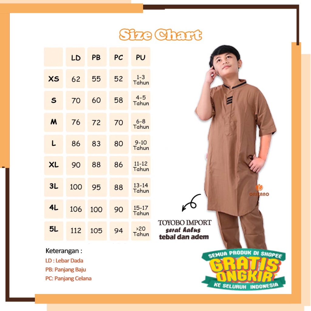 Lucu Keren Motif Polkadot BUnga KOtak / SETELAN BAJU KOKO ANAK LAKI MUSLIM TURKI USIA 1-14 TAHUN GAM