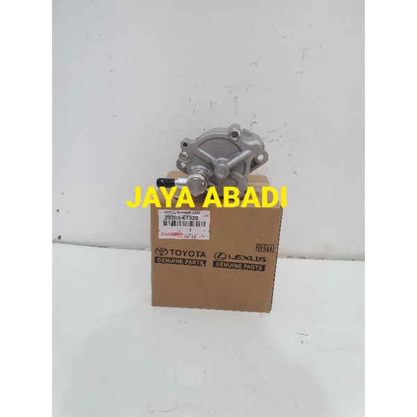 VACUM PUMP INNOVA DIESEL INOVA DIESEL HILUX VIGO VACUUM PUMP INOVA DIESEL INNOVA DIESEL HILUX VIGO GRADE BARU OEM IMPORT